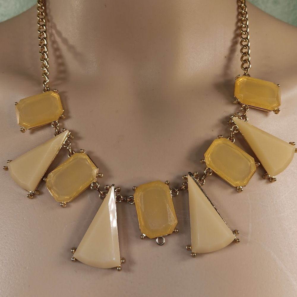 woman gold plated necklace